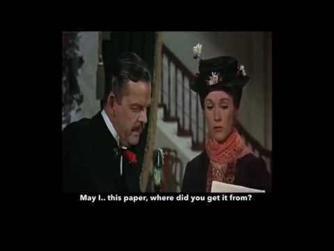 Learn/Practice English with MOVIES (Lesson #9) Title: Mary Poppins
