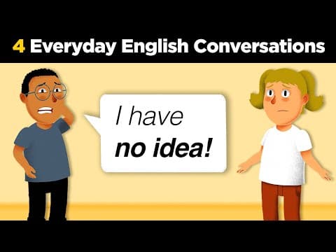 English Conversation Advanced Practice to Improve English Speaking