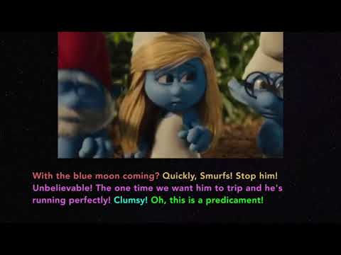 Learn/Practice English with MOVIES (Lesson #69) Title: The Smurfs