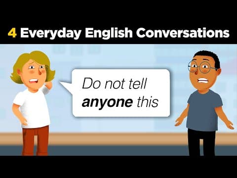 Advanced English Conversations to Improve Daily English