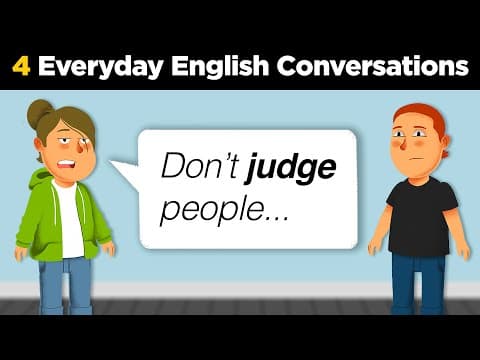 Advanced English Conversations to Improve English Speaking