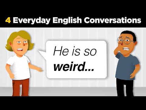 English Conversation Practice to Improve English Speaking