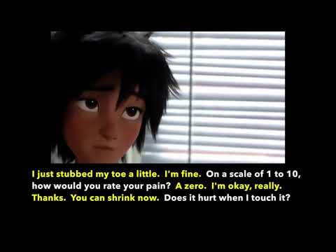 Learn/Practice English with MOVIES (Lesson #77) Title: Big Hero 6