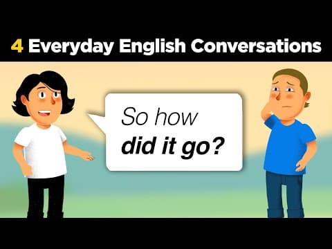 Advanced English Conversations to Improve English Speaking