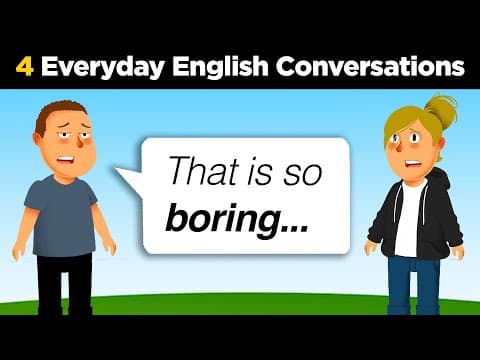 Advanced English Conversations to Improve English Speaking