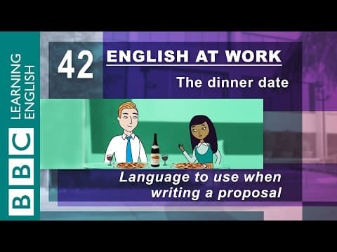 Business proposals - 42 - English at Work helps you make the perfect proposal